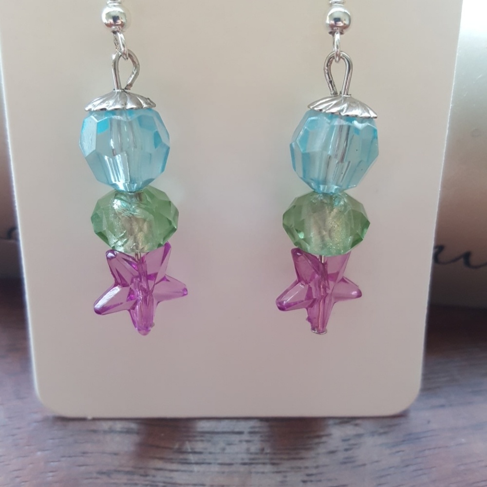 💜Girls ☄️⭐ Star ☄️⭐ Earrings 💎